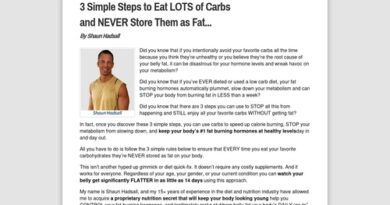 3 Simple Steps to Eat LOTS of Carbs and NEVER Store Them as Fat…