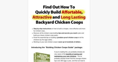 Building Chicken Coops Guide – DIY Chicken Coop Plans