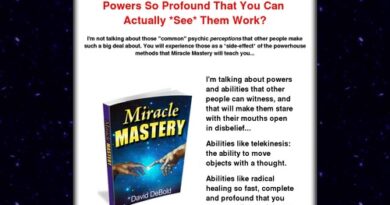 Miracle Mastery – Extreme, *Physical* Psychic Abilities