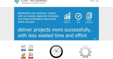 Civil Engineering Templates – Project Management Document Templates