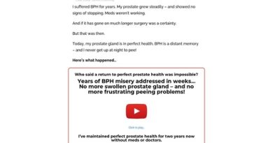 The Prostate Protocol vsl cb | Blue Heron Health News