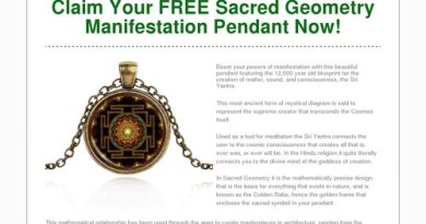 Sacred Geometry Manifestation Pendant