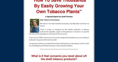 Tobacco Growing Made Easy – How to Grow your Own Tabocco and Roll Smoke at Home