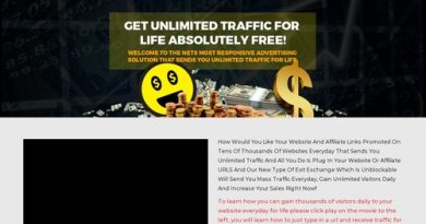 GET UNLIMITED TRAFFIC FOR LIFE ABSOLUTELY FREE!