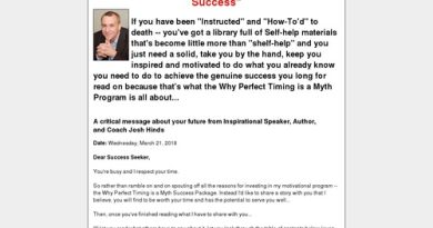 Motivational Success Package – Audio Program and eBook by Josh Hinds – Inspirational Speaker and Author
