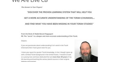 We Are Live CB – Torah Online